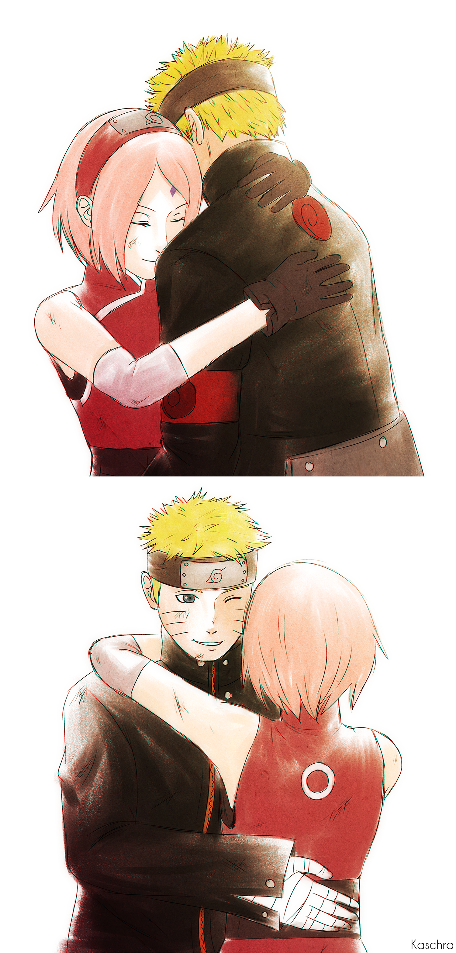 NaruSaku - Just hold me