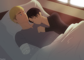 SNK - Only one bed [Eruri]