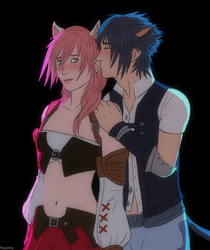 Noctis X Lightning On Deviantart Noctis X Lightning On Deviantart