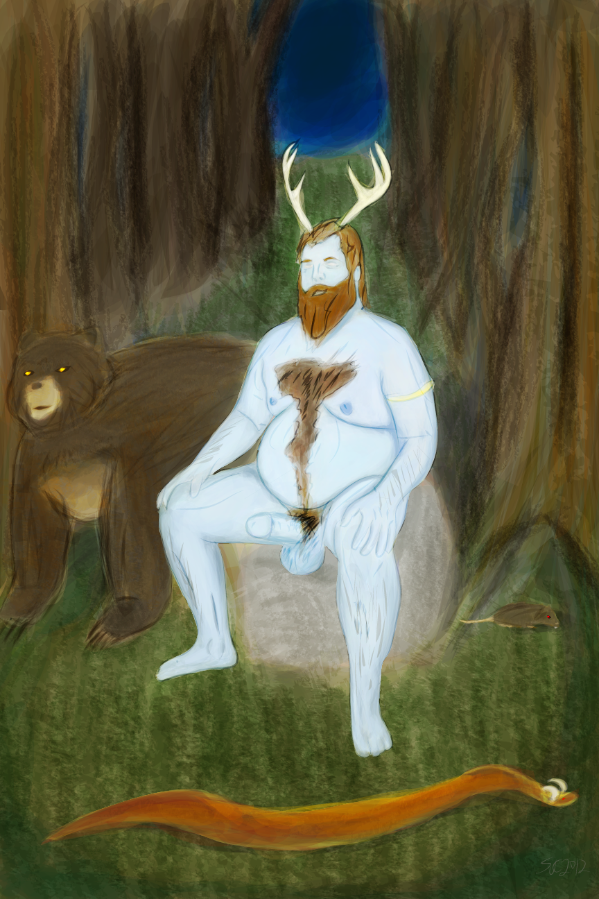 Blue Cernunnos