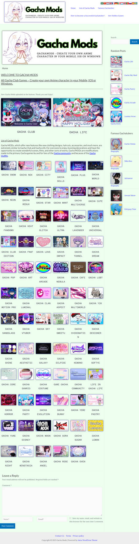Comments 162 to 123 of 233 - Gacha Fandoms(gacha mod) by akito