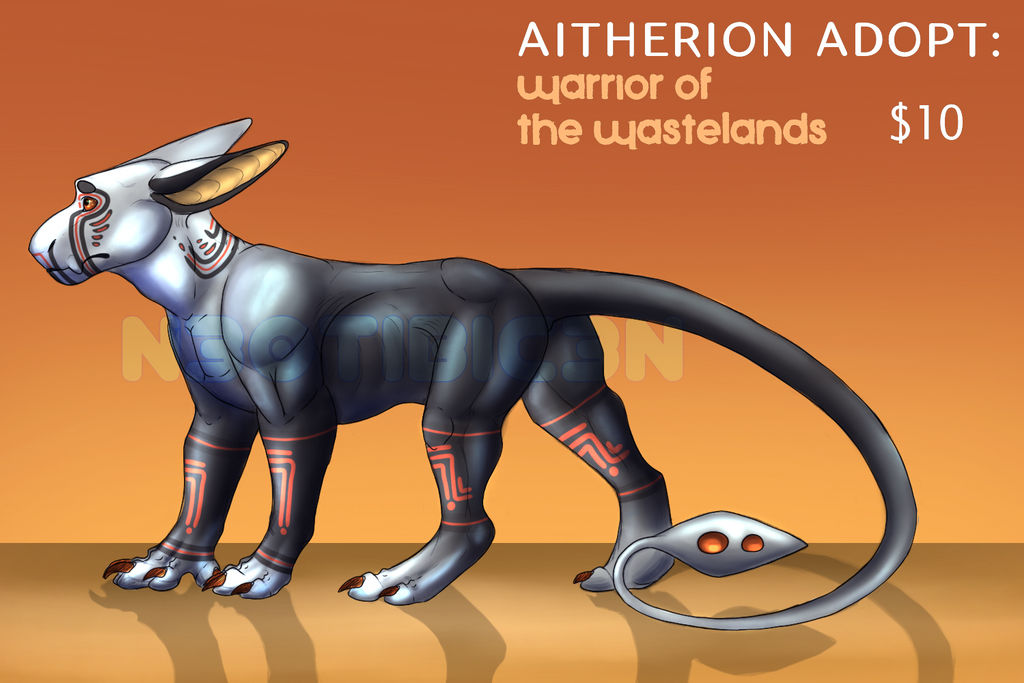 Aitherion Adopt: Warrior of the Wastelands SOLD by NE0-Adopts