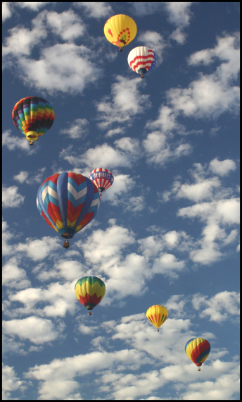 Balloons and Clouds