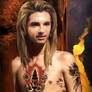 Bill Kaulitz  - shirtless manip