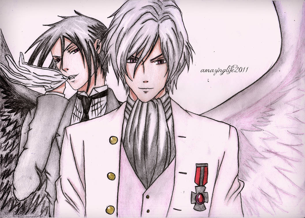 Angel and Demon - Black Butler by amazinglife2011 Angel and Demon - Black Butler by amazinglife2011