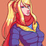 Samus Aran winter clothes