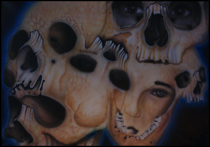 Morphed skulls