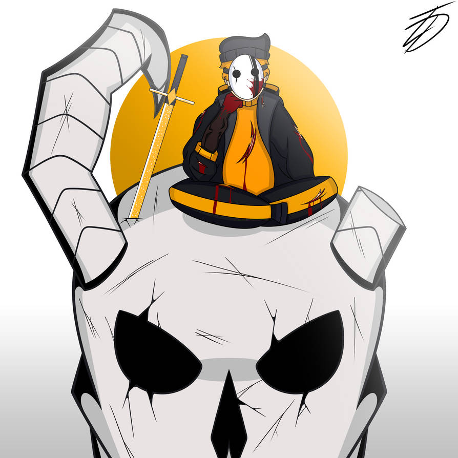 Demon skeleton slayed by EpicDragon105 on DeviantArt