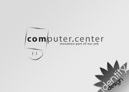 Computer center logo by becali on DeviantArt