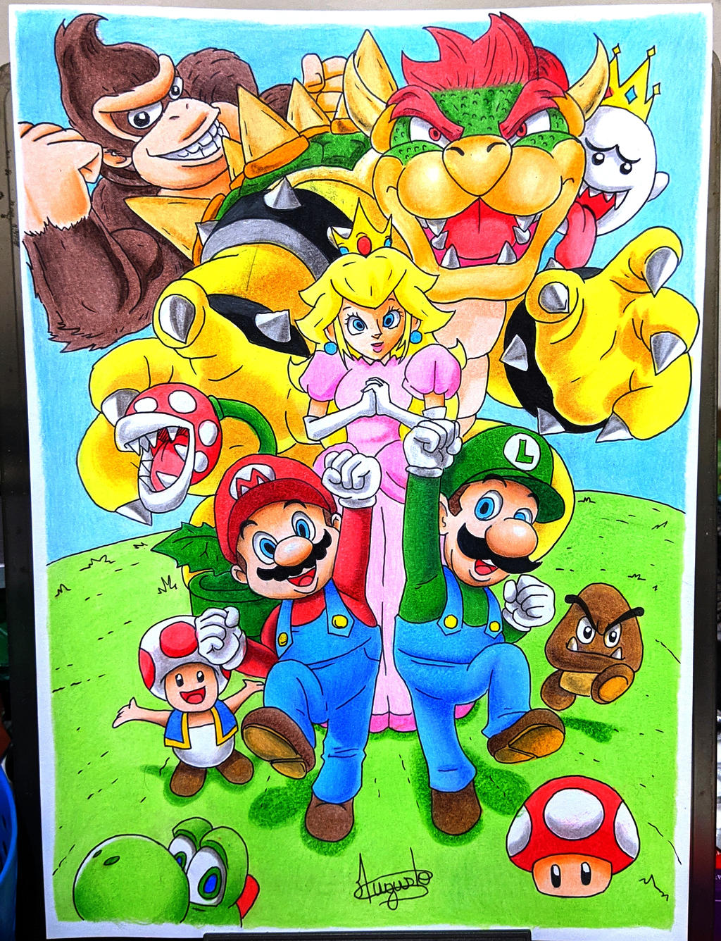 Mario Bra Super Mario Bros by AugustoMirandaBrasil on DeviantArt