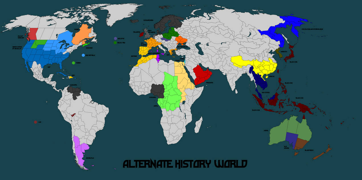 Alternate History World Map Mk-4 by Norbertus1757 on DeviantArt