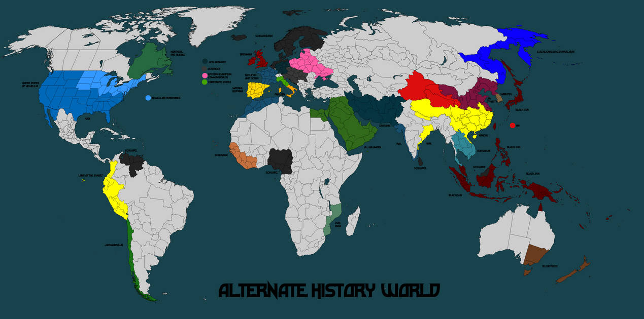 Alternate History World Map Mk-16 by Norbertus1757 on DeviantArt