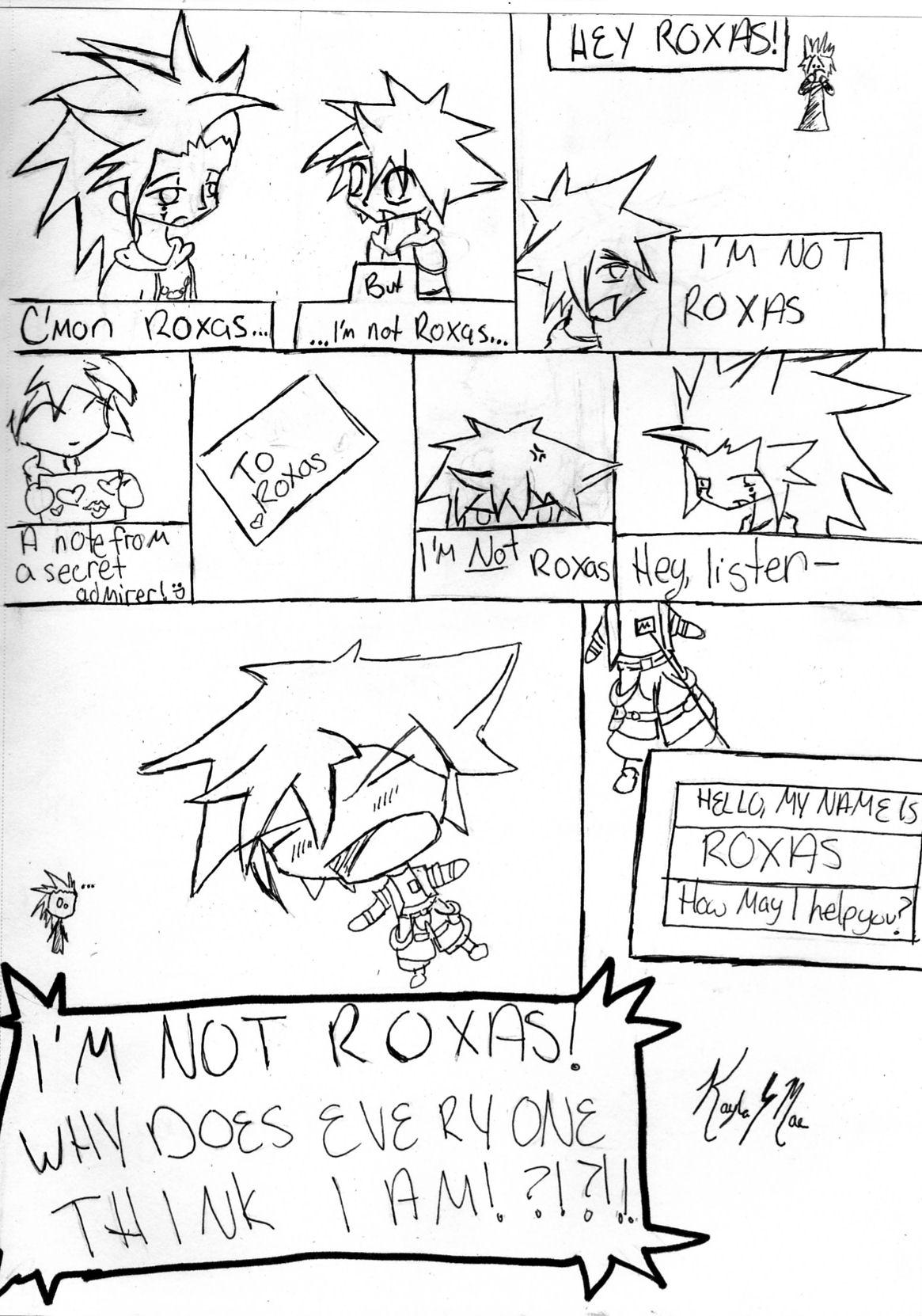 I'M NOT ROXAS