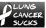 LUNG CANCER Awareness Stamp