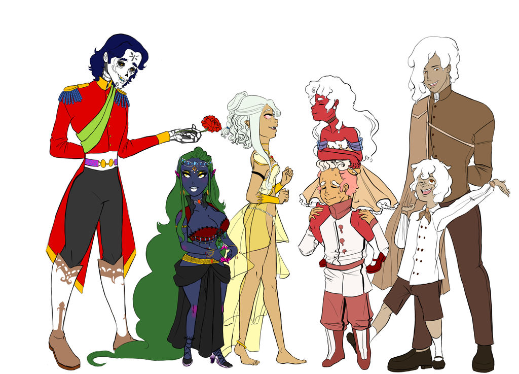 Crew linup by Pepperistia on DeviantArt