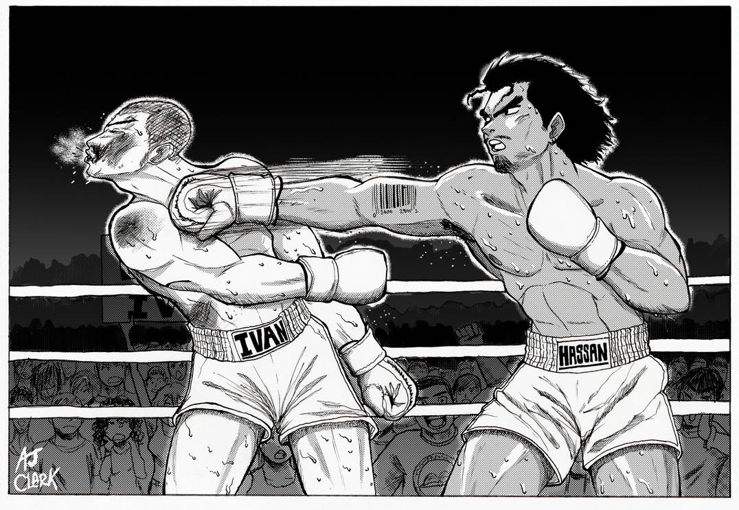 ippo makunouchi sparring con Ricardo Martinez by esechicobenja on DeviantArt