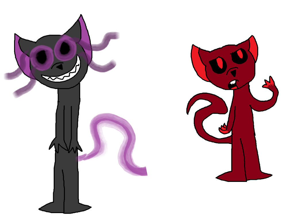 GHOST and Vampire kats