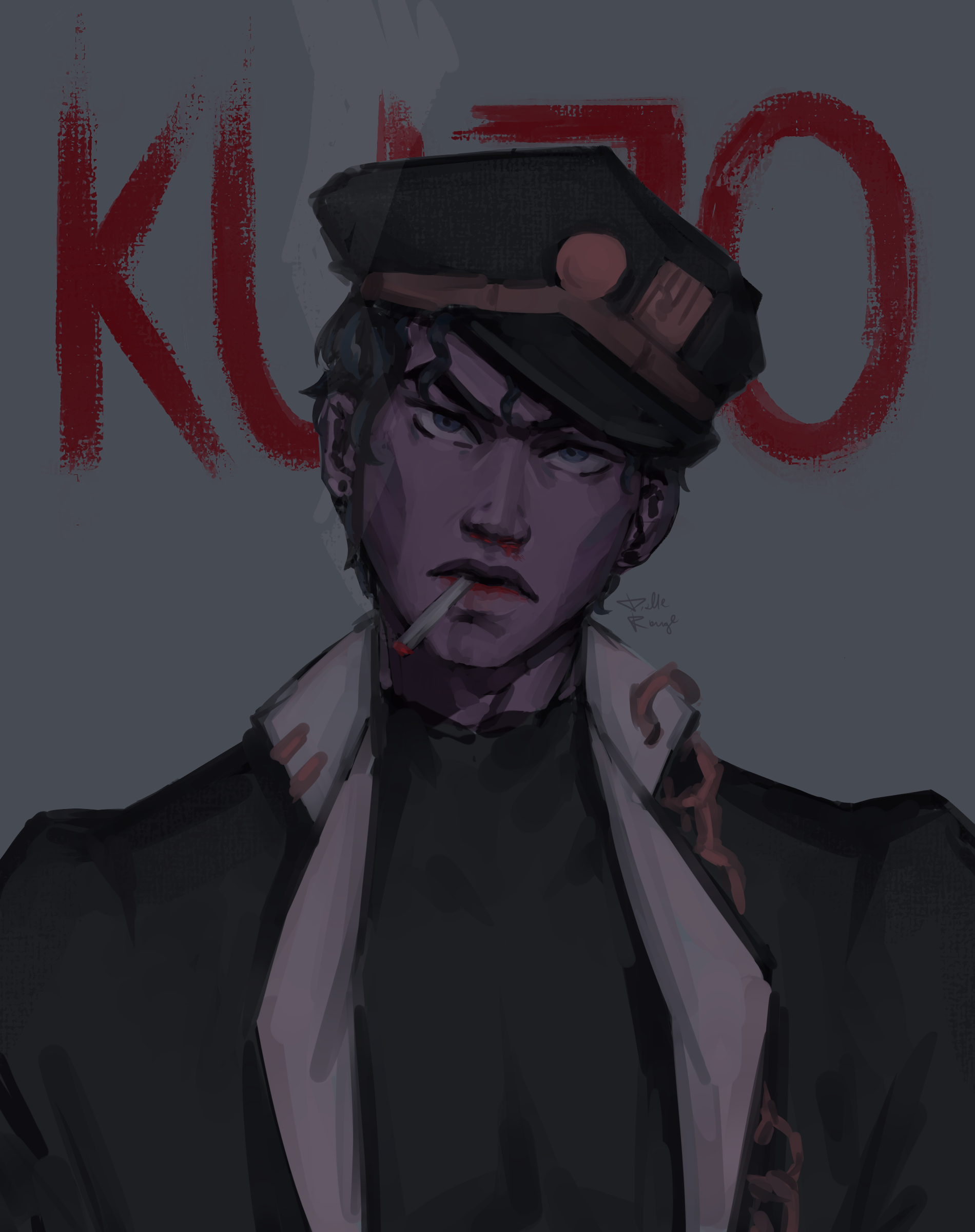 Fan Art] JJBA: DiU  Jotaro Kujo by OniKuroexe on DeviantArt