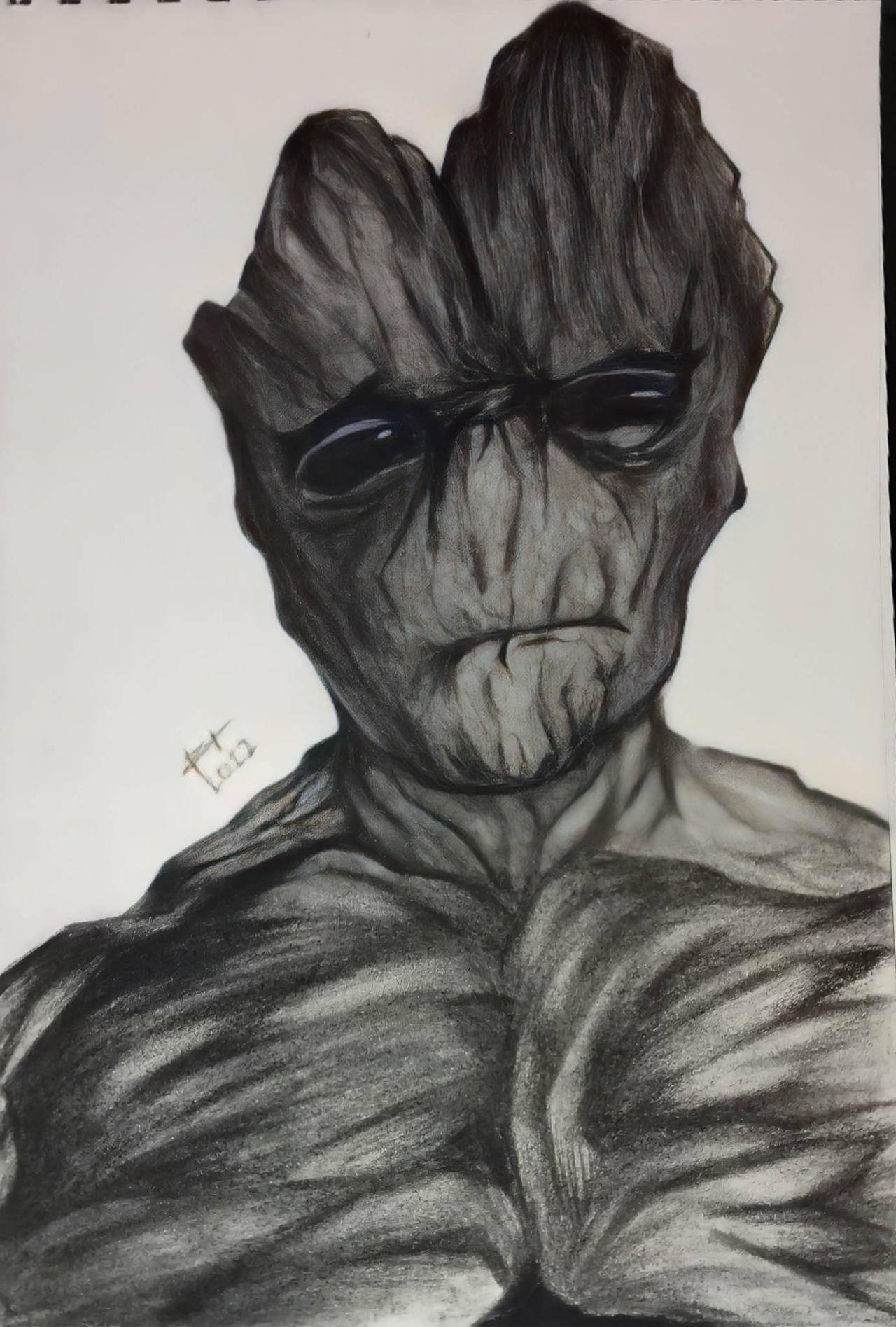 Groot Drawin Groot Drawing by rxyo on DeviantArt