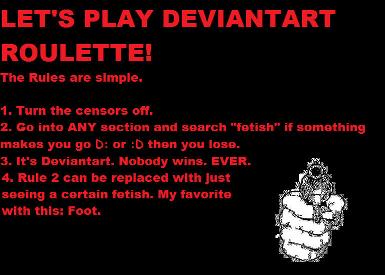 Deviantart Roulette Wheel DeviantArt Roulette by Jakeotherainbowcow on DeviantArt