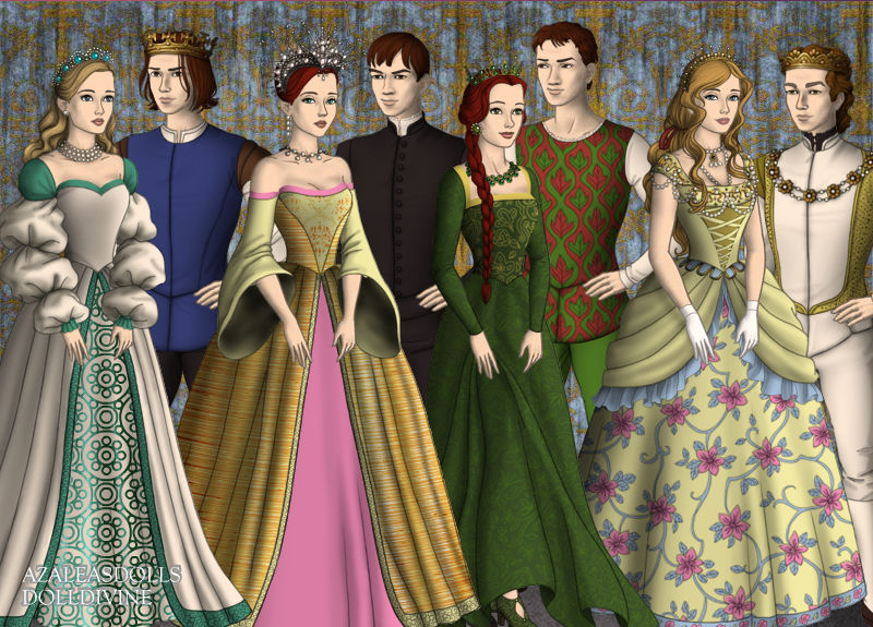 Tudor Descendants by goldfairie on DeviantArt