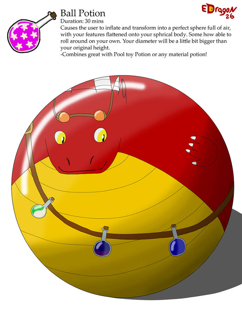 Potion Inflation Ball Potion by Edragon45 on DeviantArt