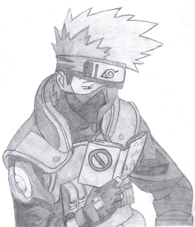 Kakashi Reading By S Newman On Deviantart