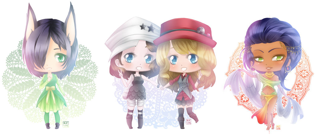 Codex Chibi +C+ Chibi Commissions Batch 1 by Kaizoku-no-Yume on DeviantArt