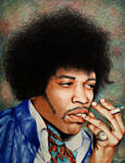 Jimi Hendrix by IrinArt