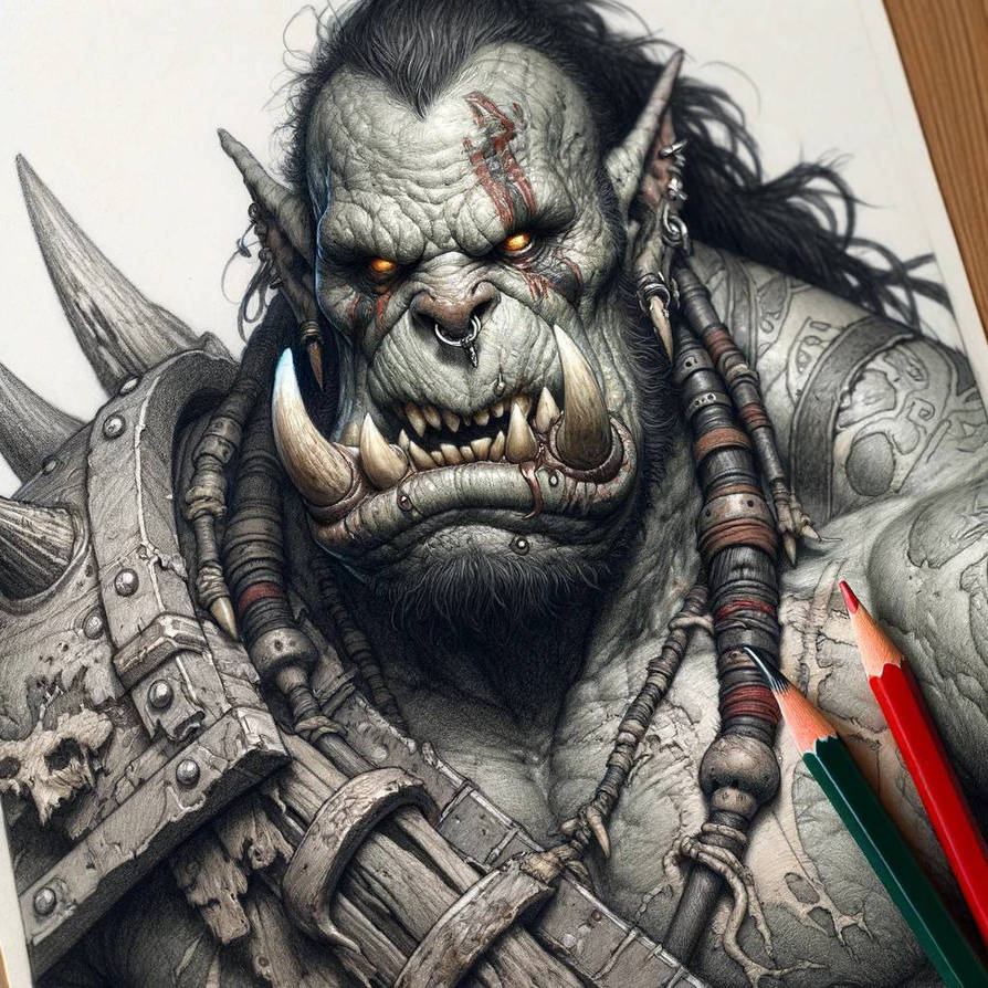 Orc v2 by pduncaza on DeviantArt