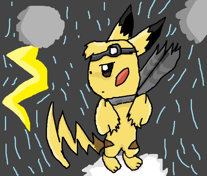 Flying Pikachu