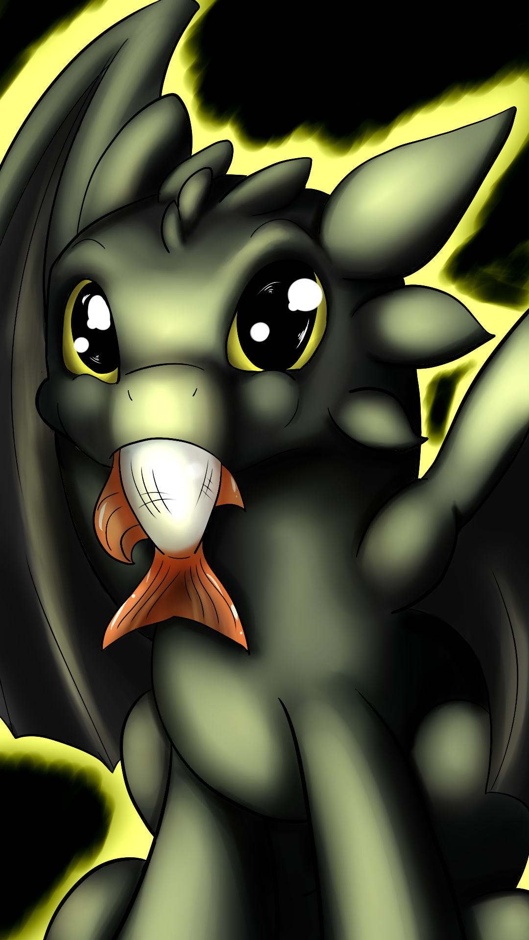 Toothless Background