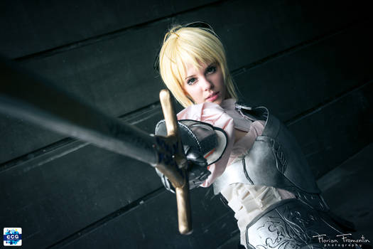 Cosplay Saber Lily - Fate Stay Night [ECG 2012]