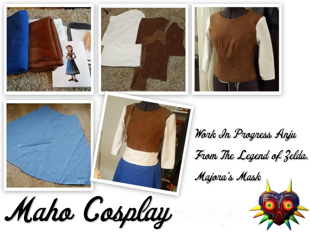 Work In Progress cosplay Anju from Majora's Mask