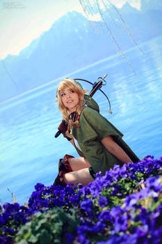 Cosplay Linkle from Hyrule Warriors