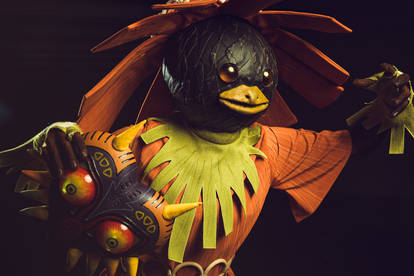 Cosplay Skull Kid from TLZ Majora's Mask