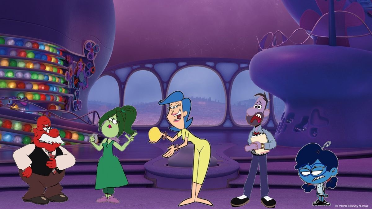 Inside Out Simpsons Inverted Inside Out Cartoon Crossover by Jalendavis on DeviantArt