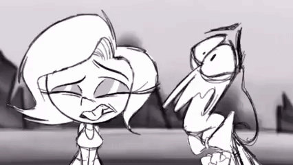 Disgust Puffy cheeks (Silent Jack) gif by Jalendavis on DeviantArt