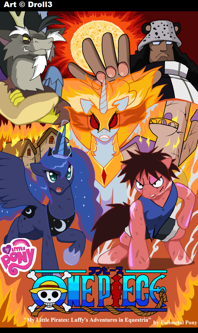 Luffy's Adventures in Equestria - fanart