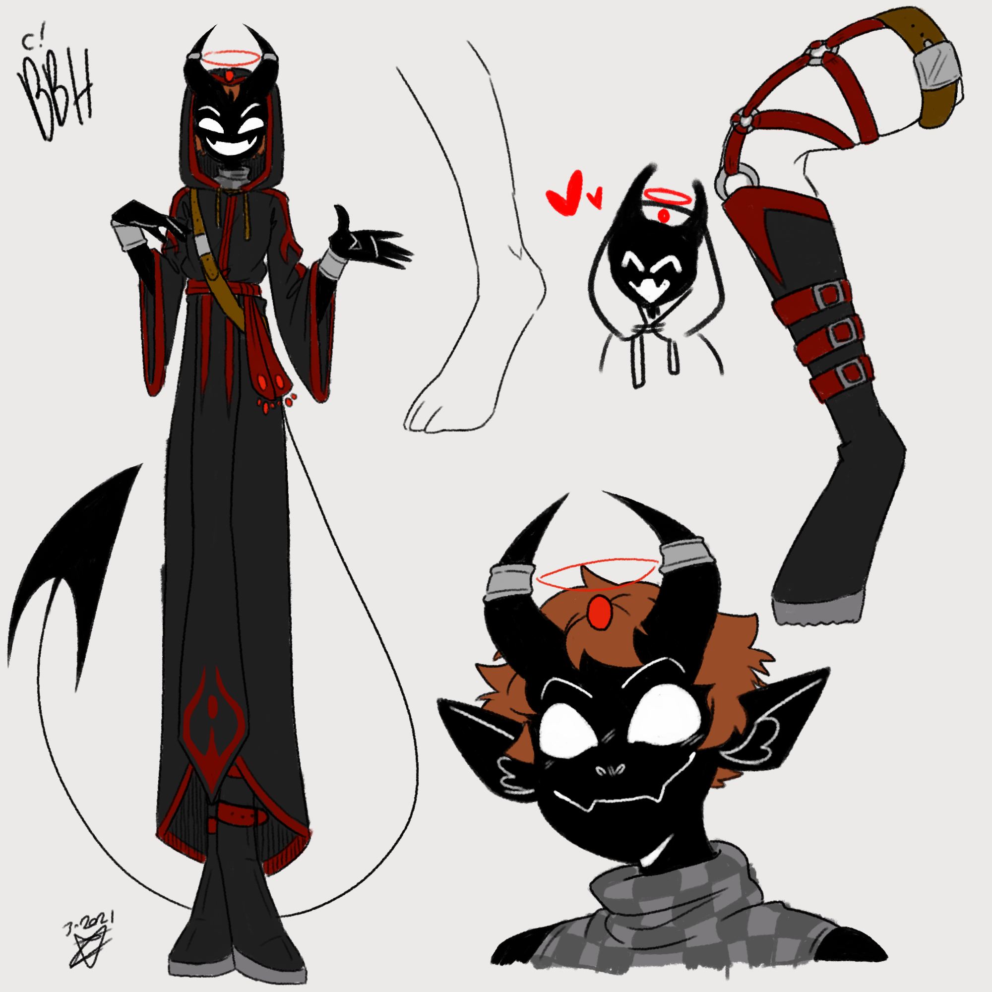 dsmp bbh design by daydreamingsheep827 on DeviantArt