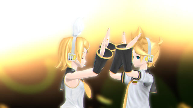 MMD Len X Rin Kagamine By LeKokiri On DeviantArt mmd-len-x-rin-kagamine-by-lekokiri-on-deviantart