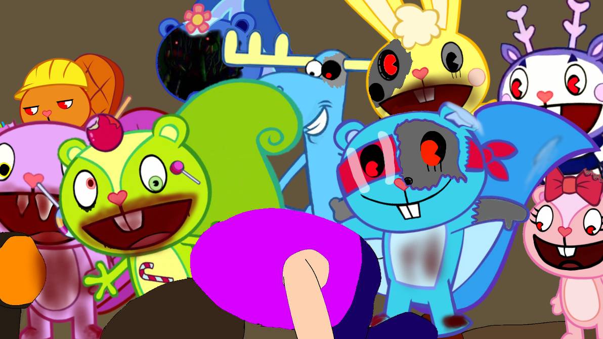 Htf Afraid OH SHIT THE HTF CHARACTERS! by Fnamlworld on DeviantArt