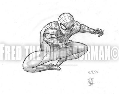 The Amazing Spider-Man (Color) by FredtheDinosaurman on DeviantArt in 2023