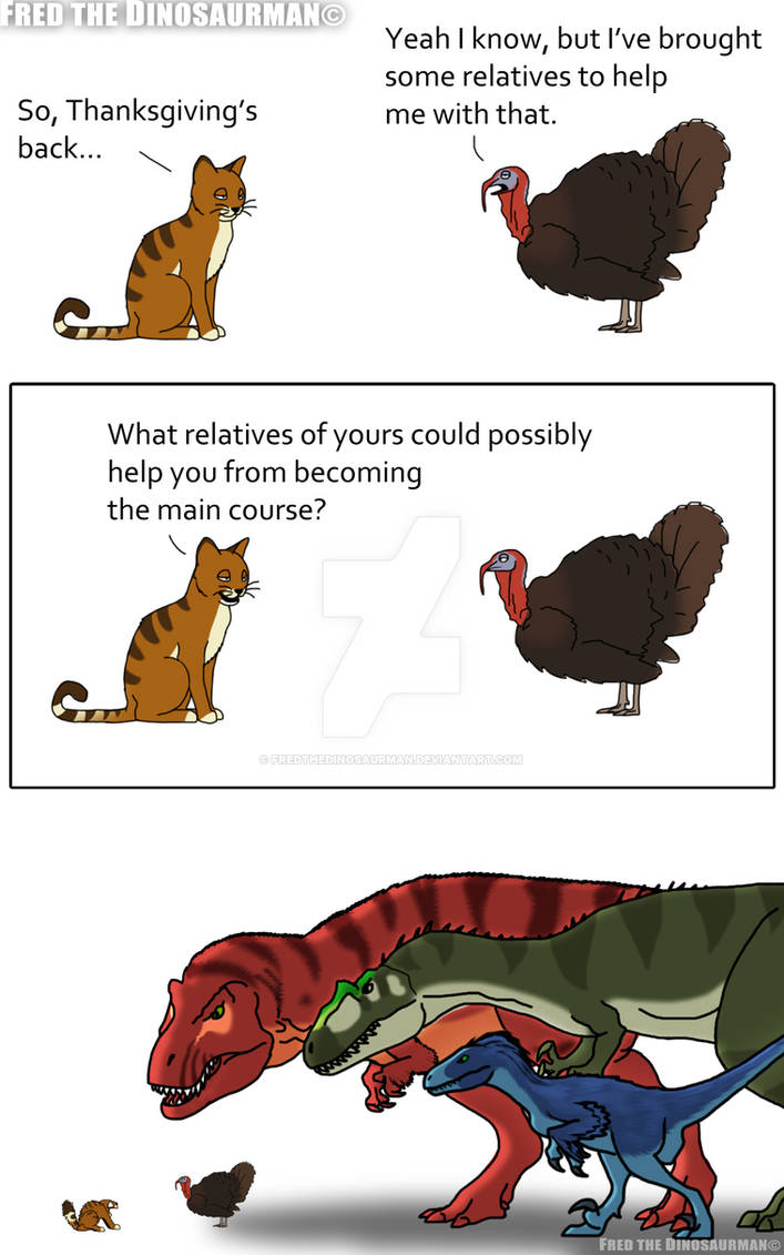 Thanksgiving Backup by FredtheDinosaurman on DeviantArt