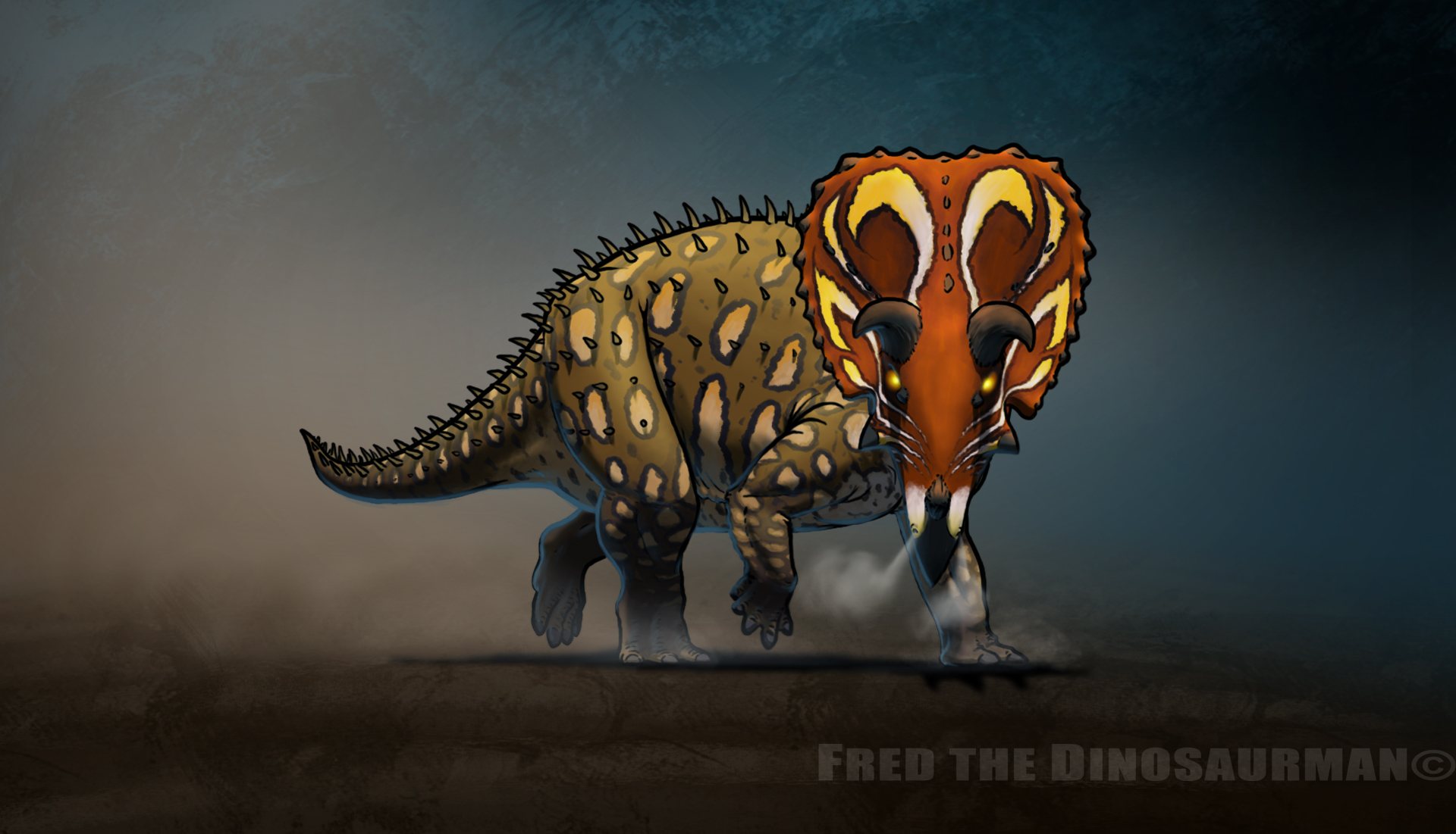 Carnotaurus for Wikipedia by FredtheDinosaurman on DeviantArt