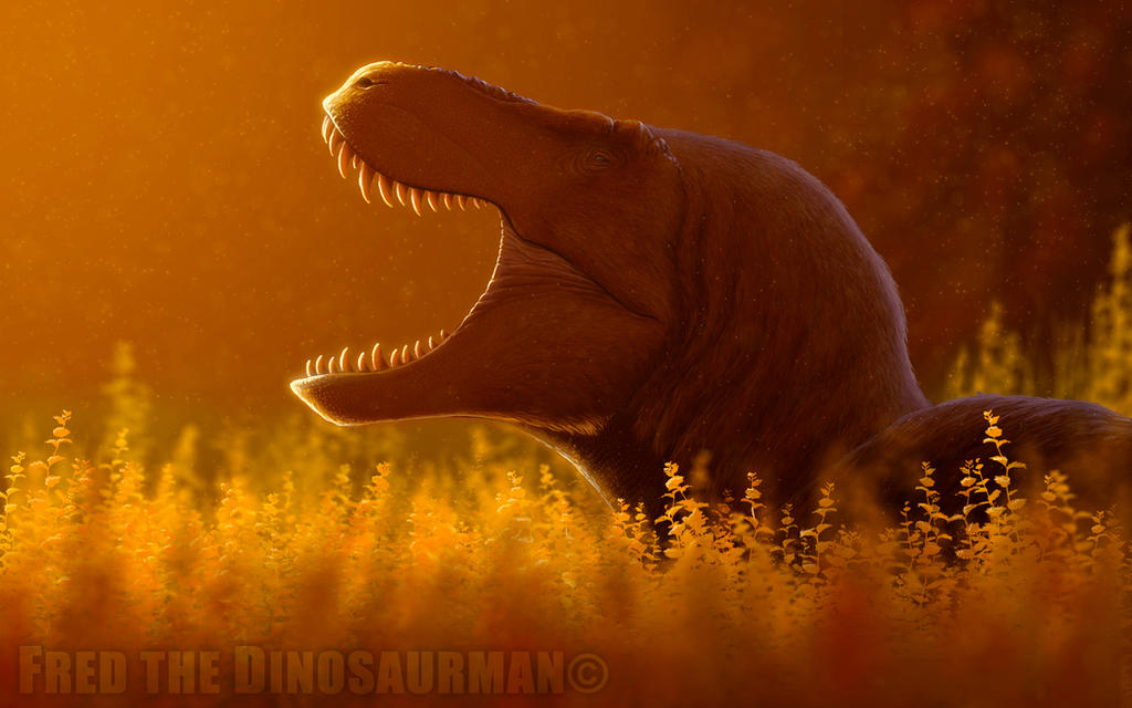 Resting Tyrannosaurus Rex