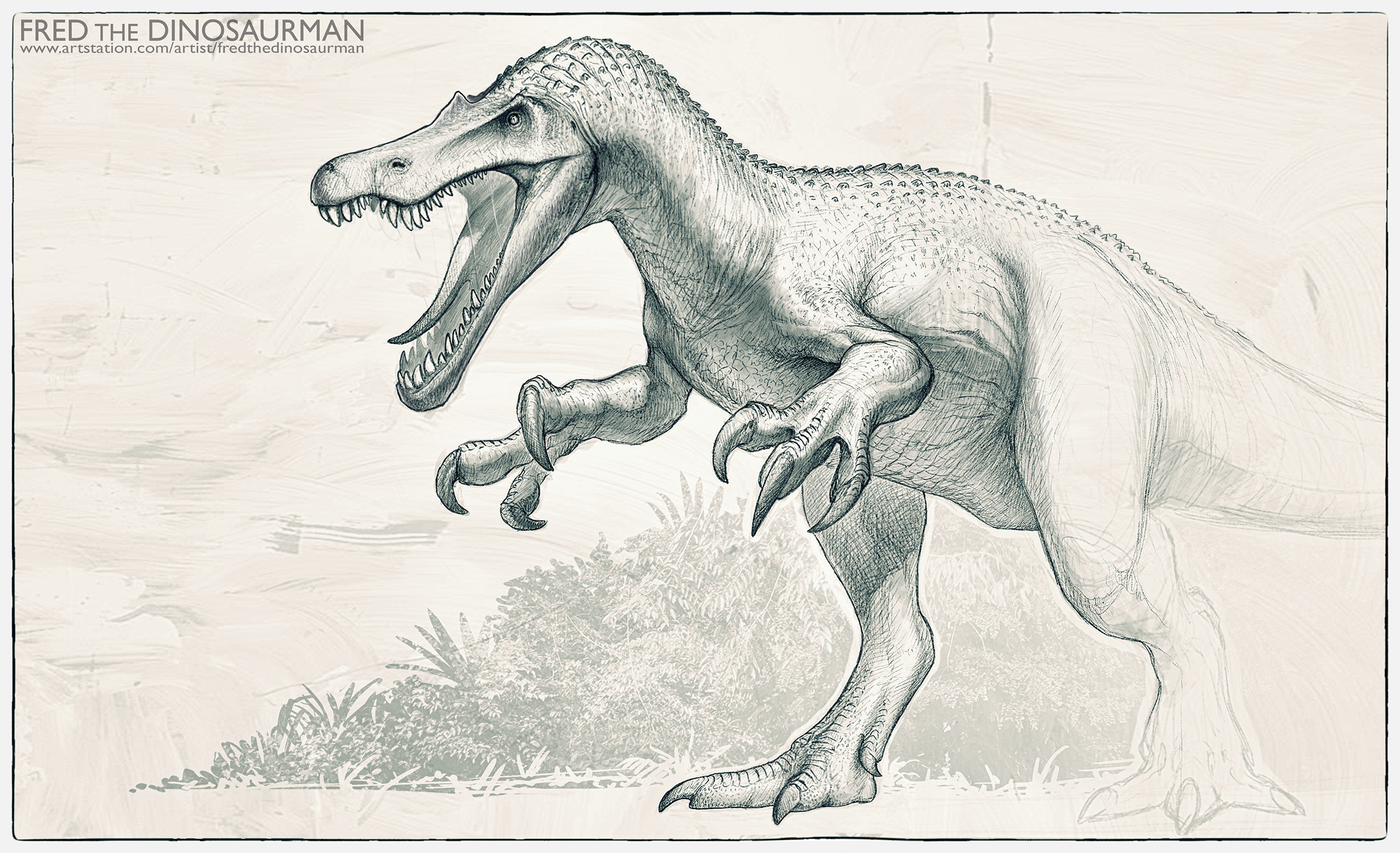 Jurassic World 2 Baryonyx Redesign by FredtheDinosaurman on DeviantArt
