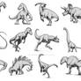 Dinosaur Sketches