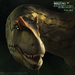 Commission: Walking with Dinosaurs Allosaurus by FredtheDinosaurman
