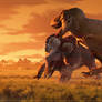 Tyrannosaurus vs Triceratops
